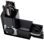 GTV XAE-LKLRZWC-10 L 90°-ban állítható csatlakozó X-RAIL háromfázisú gyűjtősínhez, 101x101mm, belső/külső, fekete (XAE-LKLRZWC-10)