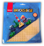 Sluban 16x16 cm-es alaplap építőjátékokhoz - barna (M38-B0832B)