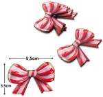  Nyomtatott dekorkarton - Cukorka masni 4db/csomag - kosarbolt