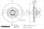 FREMAX Disc frana FREMAX BD-7341