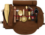 Barprofessional Set cocktail complet in geanta 20piese aur (BTRGO20)