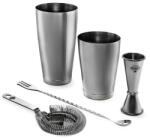 Barprofessional Set cocktail de baza Speakeasy 4piese negru (STBSBL4)