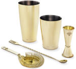 Barprofessional Set cocktail de baza Speakeasy 4piese aur (STBSGO4)