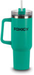 FOXIGY Термочаша за кола със сламка 1200 ml Лазурно синьо (8588009827788)