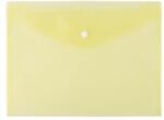 D. rect Mapa A4 plastic transparent galben cu capsa 5530 D. Rect (LV007534) - dacris