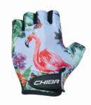 Chiba Gyermek kerékpáros kesztyűk COOL KIDS Flamingo S