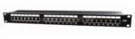 Gembird 24 portos Cat6 19" RJ45 Patch Panel (NPP-C624-002) (NPP-C624-002)