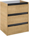 Roca Alpine dulap 58.5x45.2x74 cm sub chiuveta pe perete stejar A857866464 (A857866464)