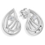 Soliter Brilio Silver Bámulatos ezüst fülbevaló cirkónium kővel 436 001 00543 04