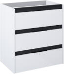 Roca Alpine dulap 68.5x45.2x74 cm sub chiuveta pe perete alb-negru A857867606 (A857867606)