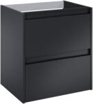Roca Alpine dulap 45.2x58.5x59 cm sub chiuveta pe perete negru A857863532 (A857863532)