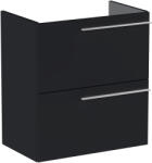 Roca Ella dulap 58.5x34.6x63.5 cm sub chiuveta pe perete negru A857778532 (A857778532)