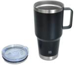 IRIS Barcelona Tumbler pohár fogantyúval, 850 ml, fekete (8364-IN)
