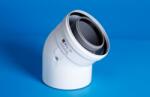  Kondenzációs 80/125 Könyök 45° Alu/PPs (939584570) (939584570)