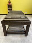 Tonap Masă de masaj din lemn masiv, 200 × 90 cm, înălțime 65 cm (11111)