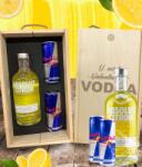  V mint vodka - Absolut Citron Redbull ajándékcsomag