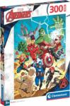 Clementoni Puzzle Clementoni din 300 piese - The Avengers (21728) Puzzle