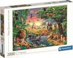 Clementoni Puzzle Clementoni din 2000 piese - Adunarea Africană (32081) Puzzle