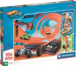 Clementoni Puzzle pentru copii Clementoni din 104 piese - Hot Wheels (varianta 2) (25776) Puzzle