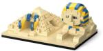 KOCO Construcție Piramidă cu Sfinxul 410 piese 11, 5x8x5, 5 cm (WKW039582)