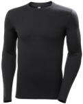 Helly Hansen Lifa Merino Midweight Crew férfi funkcionális póló L / fekete