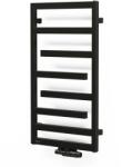 Oltens Flamma fürdőszoba radiátor dekoratív 88x50 cm fekete matt 55014300 (55014300)