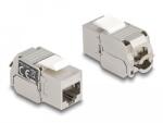 Delock Keystone modul RJ45 anya - LSA Cat. 6A LEDdel (87856)