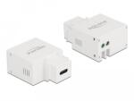 Delock 2, 1 A-s, fehér, USB Type-C töltő portos Keystone modul (87792)