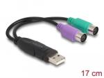 Delock USB-PS/2 adapter (61051)