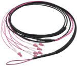 LogiLink Fiber törzskábel U-DQ(ZN)BH, 8 eres multimódusú OM4, 70 m, LC/UPC - LC/UPC (FT2U070)