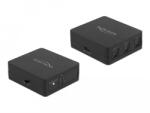 Delock S/PDIF TOSLINK kapcsolat 1 bemenettel és 3 kimenettel USB tápellátással (63397)