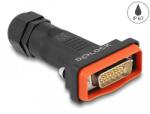 Delock D-Sub HD 26 tűs apa kerettel IP67 vízhatlan (87808)