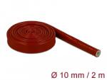 Delock Tűzvédelmi szilikon borítású takarás 2 m x 10 mm piros (18897) - dellaprint