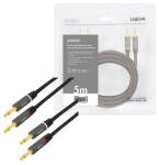 LogiLink Speaker cable 2x2, 5mm w/ banana plugs, 5m (CA1211)