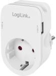 LogiLink DC Adapter with 1x USB-AF, 1x USB-CF, 17W USB charger (PA0259)