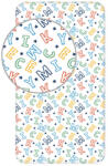 Mickey Disney Mickey Letters gumis lepedő 90x200 cm