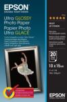 Epson ultra fényes fotópapír (10x15, 20 lap, 300g) (CDC13S041926)