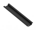 GTV PA-GLAX-AL-20M LED alumínium profil GLAX karimával fekete matt 2 m (bevágás) (PA-GLAX-AL-20M)