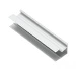 GTV PA-GLAXMNBJW3M-AL LED alumínium profil lábazat keskeny, szegecses GLAX Mini ezüst L= 3007 mm (PA-GLAXMNBJW3M-AL)