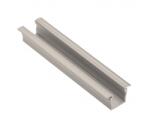 GTV PA-GLAXMW-AL-90 LED-alumínium profil GLAX mini karimával, magas, 12, 5 mm-es pezsgő, 2 m (horzsolás) (PA-GLAXMW-AL-90)