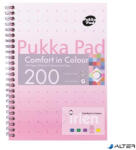 Pukka Pad Spirálfüzet, A5, vonalas, 100 lap, PUKKA PAD "Irlen Jotta Rose (IRLJOTA5(ROSE)) - alter