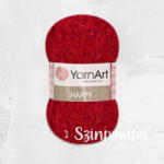 YARNART Happy - Piros ezüsttel