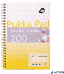 Pukka Pad Spirálfüzet, A5, vonalas, 100 lap, PUKKA PAD "Irlen Jotta Gold (IRLJOTA5(GOLD)) - alter