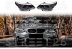 TUNING-TEC Faruri 3D LED Angel Eyes compatibil cu BMW Seria 5 E60 E61 (2003-2007) Negru (6889)