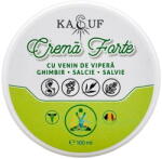 KASUF Crema Forte cu Venin de Vipera, Ghimbir, Salcie, Salvie 100ml