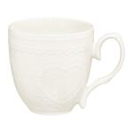 Ambition Cana 350ml, model inima, Galactic White (43636)