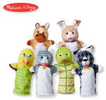 Melissa & Doug Set 6 papusi de mana Animale de companie - Melissa Doug (MD9119)