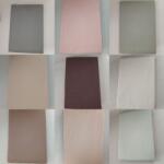 Senliado 220x240cm színes vászon lepedő (Barack)