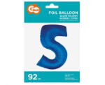 GoDan Balon folie sub forma de cifra, culoare albastra 92 cm GD624-5 Baloane folie Tip Cifra 5 (GD624-5)