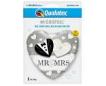 GoDan Balon folie model inimioara cu inscriptie Mr&Mrs 46 cm GD737 Baloane folie (GD737)